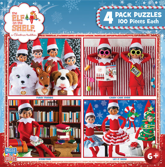 Elf on the Shelf 4 Puzzle Pack