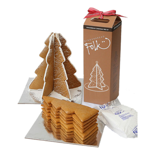 Gingerbread Folk Gingerbread Tree Kit 550g
