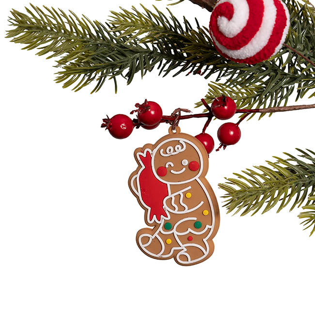 Sweet Candy Gingerbread Man Garland
