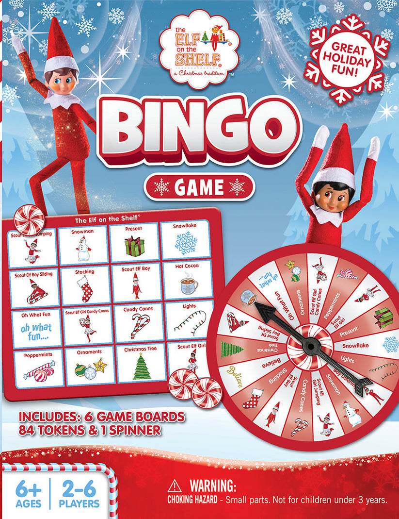 Elf on the Shelf Bingo Merlino's Christmas Trees