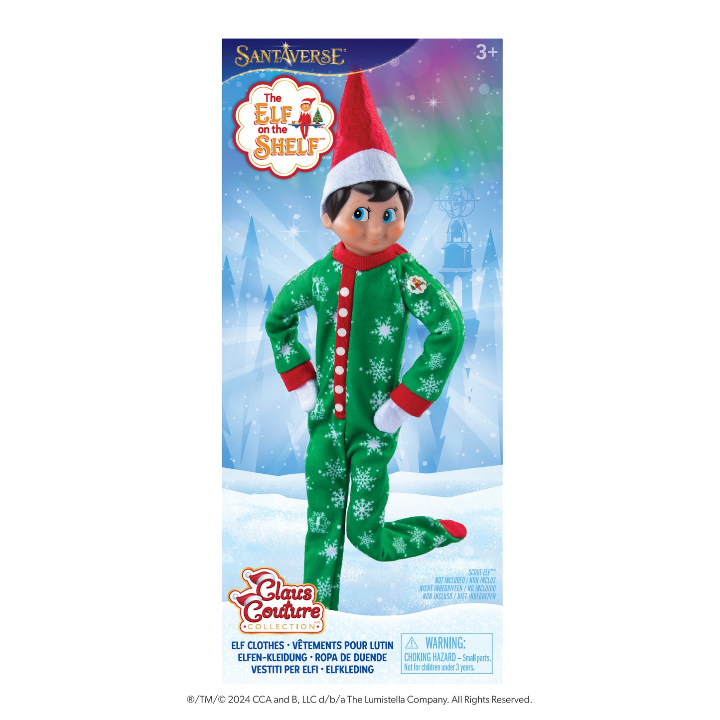 CLAUS COUTURE - SNOWFLAKE SNUGGLE PJS