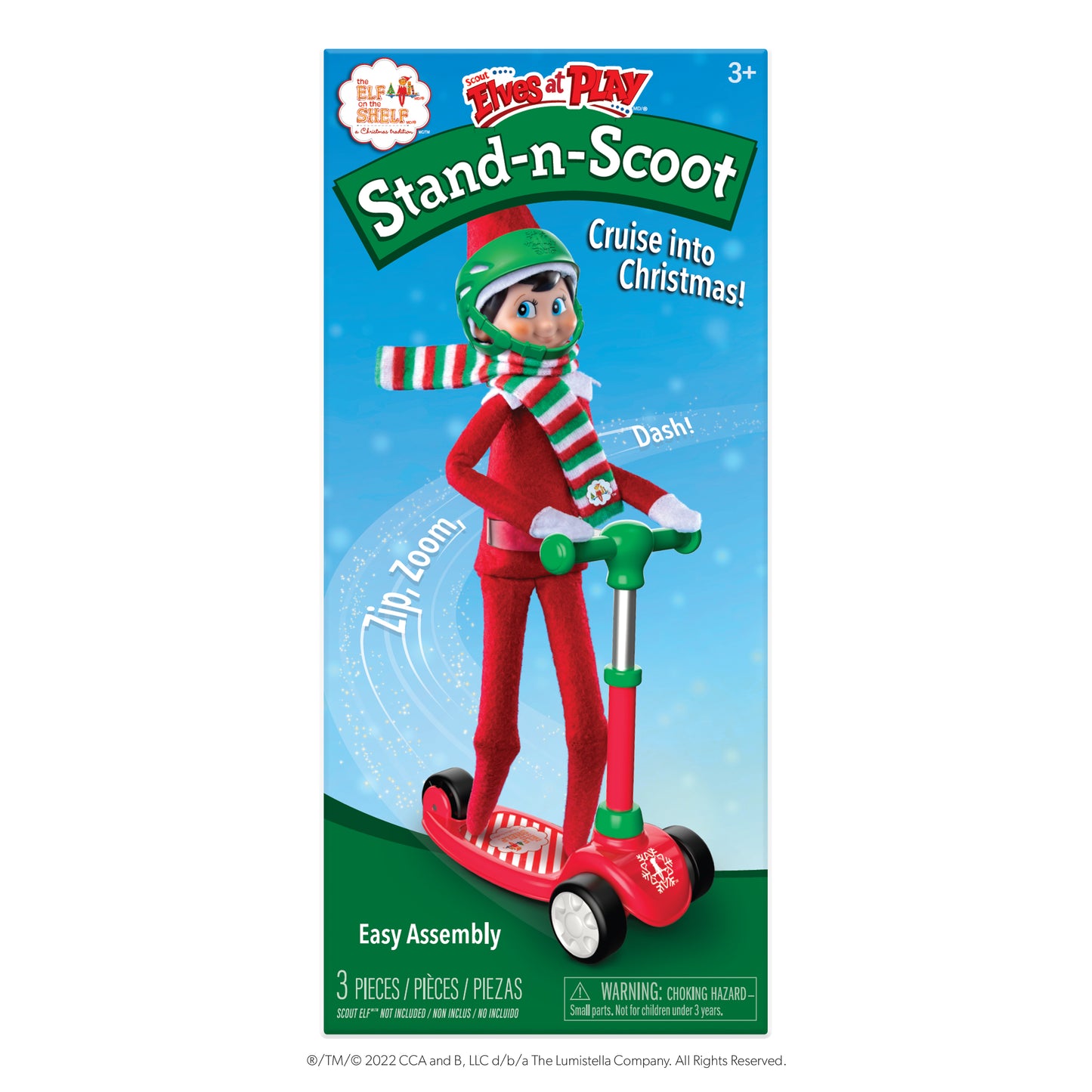 Scout Elves at Play® Stand-n-Scoot