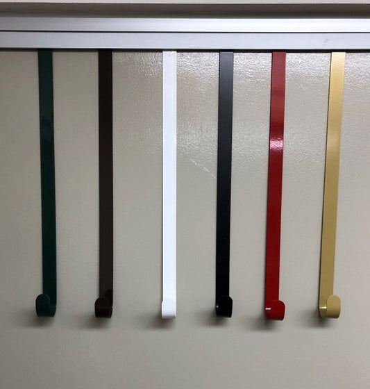 Wreath Door Hanger White or Gold Plain