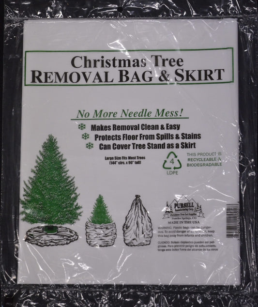 Christmas tree Removal Bag